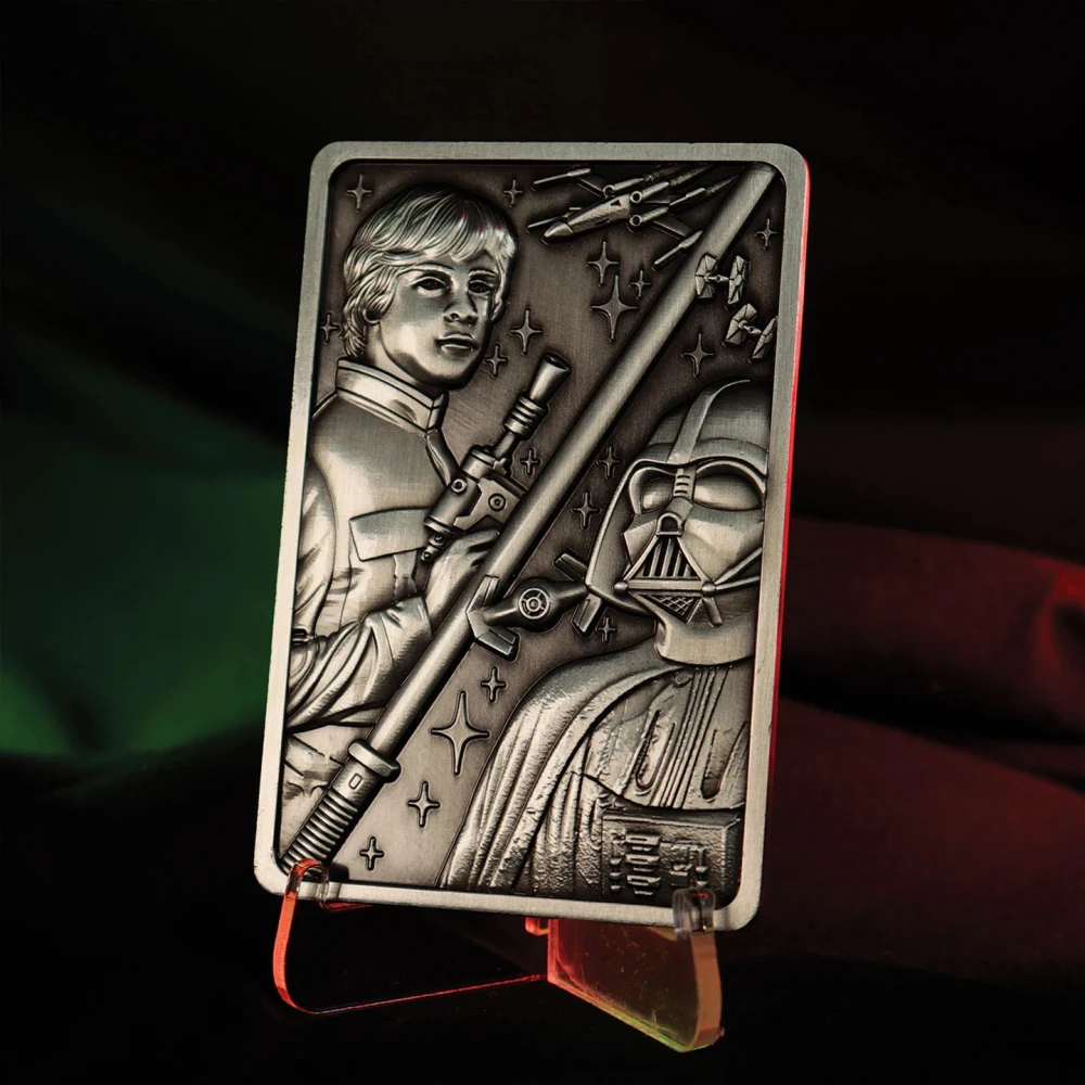 Zberateľský ingot Star Wars - Luke a Vader