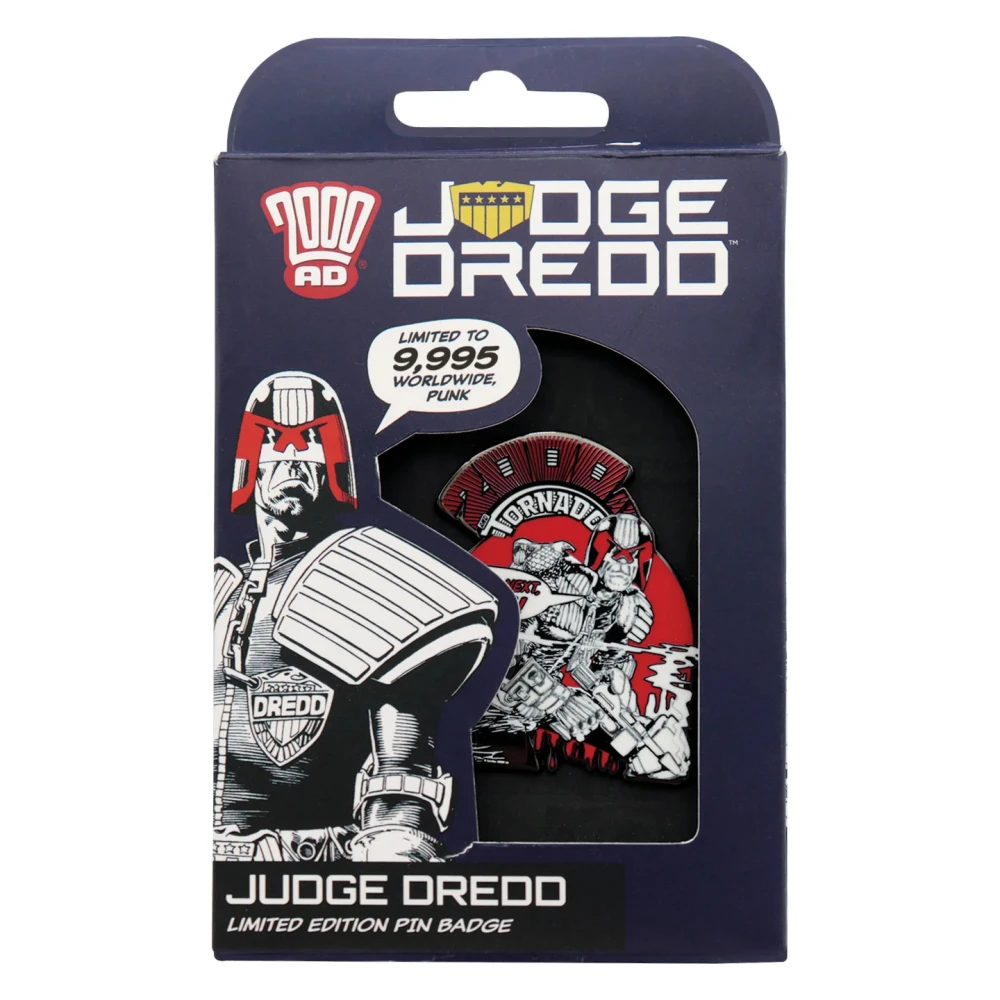 Zberateľský odznak Sudca Dredd - You're Next Punk!