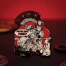 Zberateľský odznak Sudca Dredd - You're Next Punk!