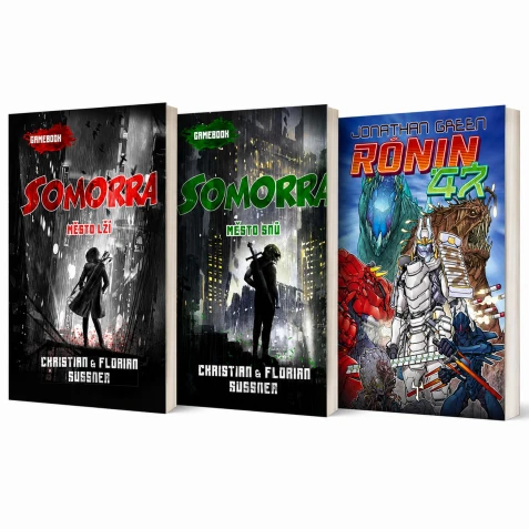 Sci-fi gamebooky: Futuristická sada 3 kníh