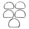 Saddler's D-ring - nickel-plated (5 pcs)