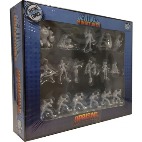 Sentinel Tactics: Uprising Unpainted Miniatures