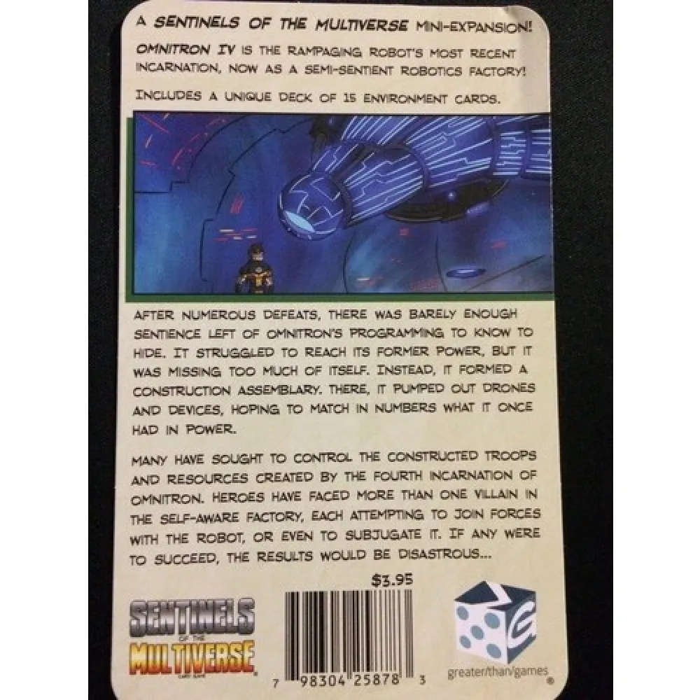 Sentinels of the Multiverse: Omnitron IV Environment