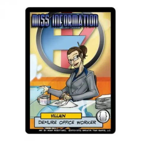 Sentinels of the Multiverse: Miss Information Villain Character