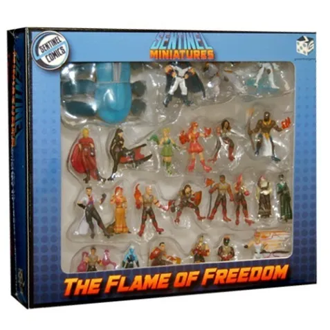 Sentinel Tactics: The Flame of Freedom Painted Miniatures