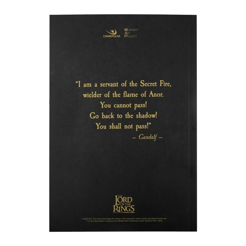 The Lord of the Rings Notebook - Balrog