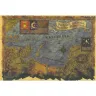 Mapa Severního Magnamundu - ruční papír