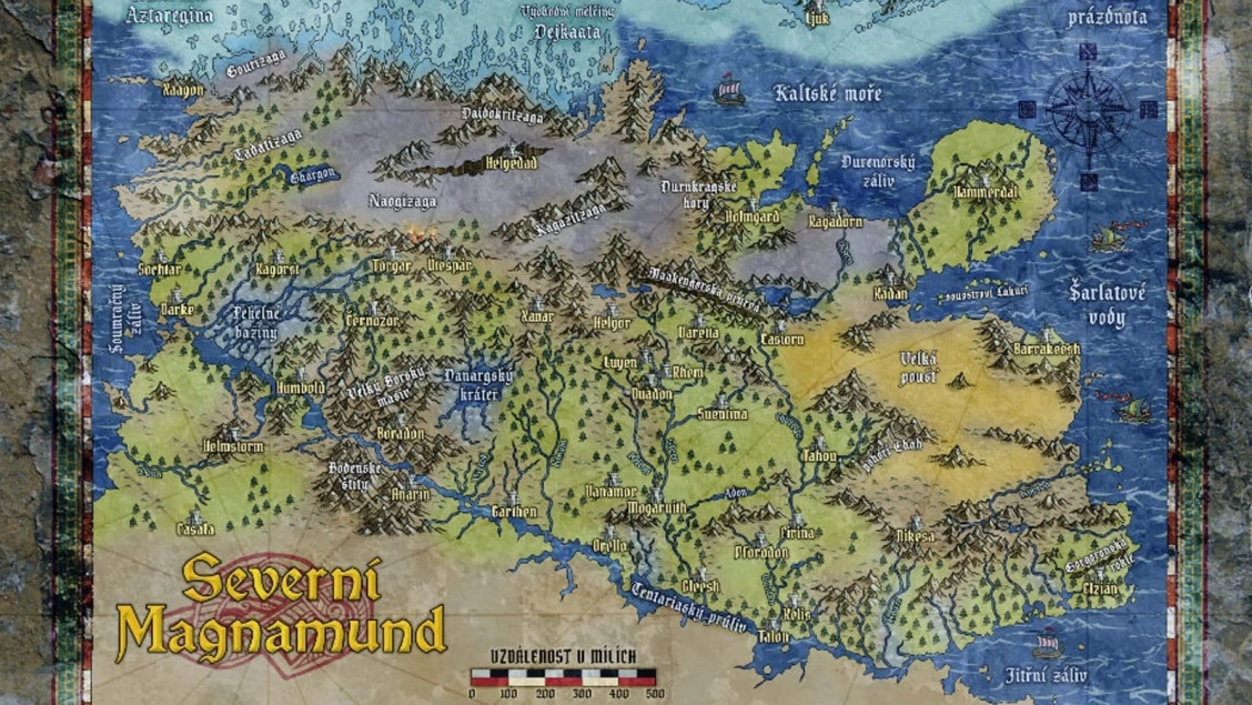 Mapa magnamundu