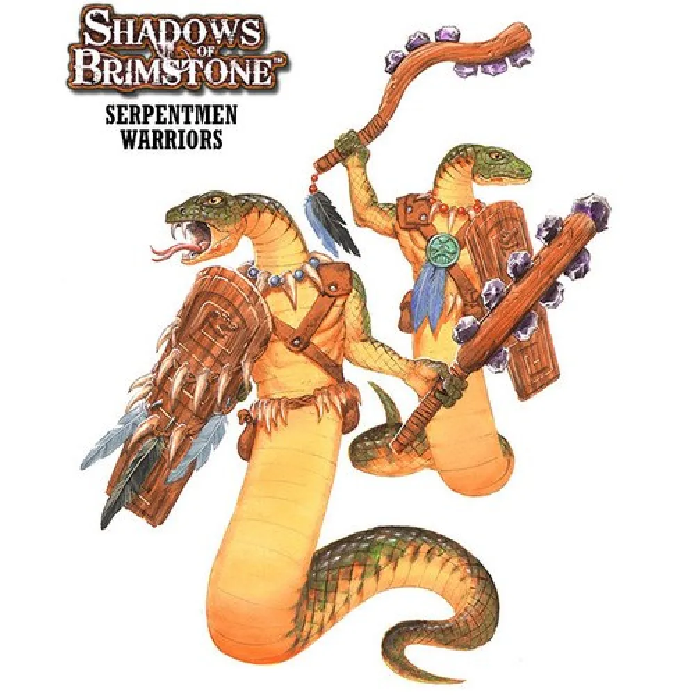 Shadows of Brimstone: Serpentmen of Jargono Deluxe