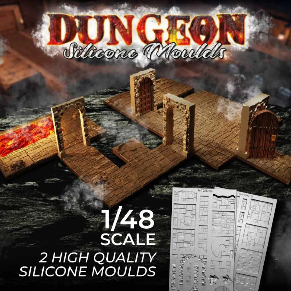 Silikonová forma Green Stuff World - Dungeon