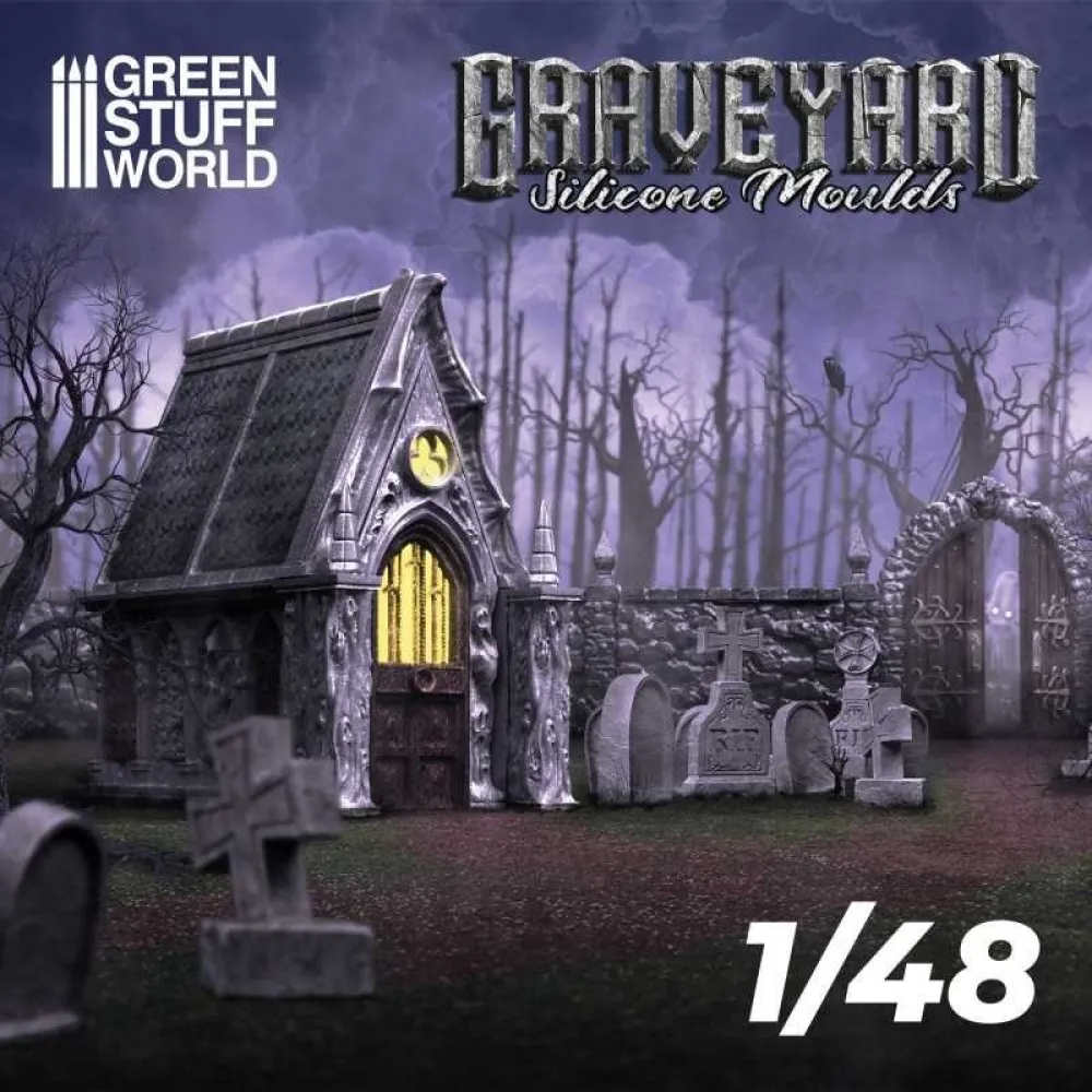 Silikónová forma Green Stuff World - Graveyard