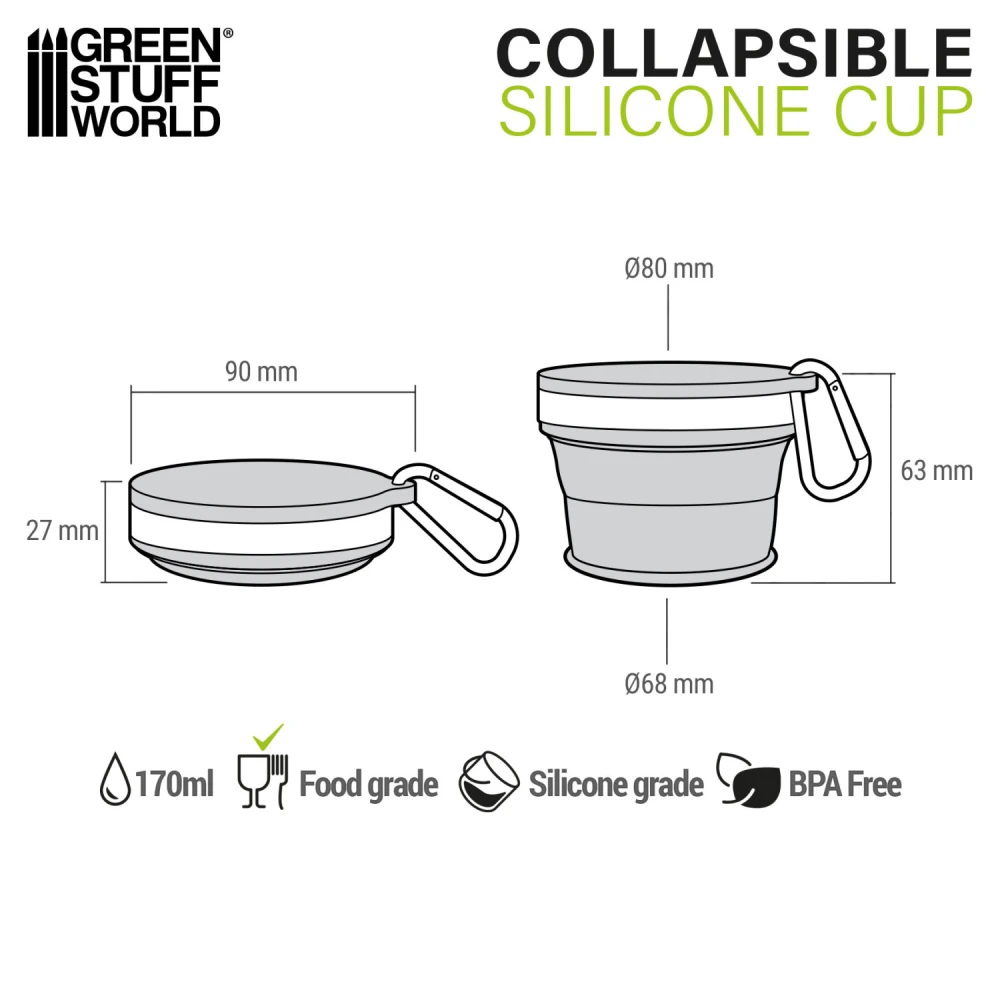 Green Stuff World Silicone Container