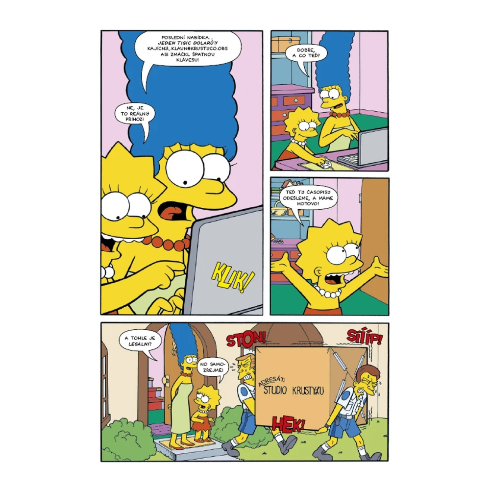 Simpsonovi: Komiksový výprodej