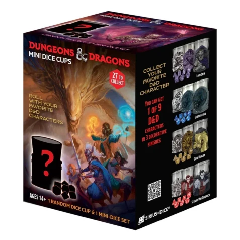 Dungeons & Dragons - Mini Dice Cups (Wave 2)