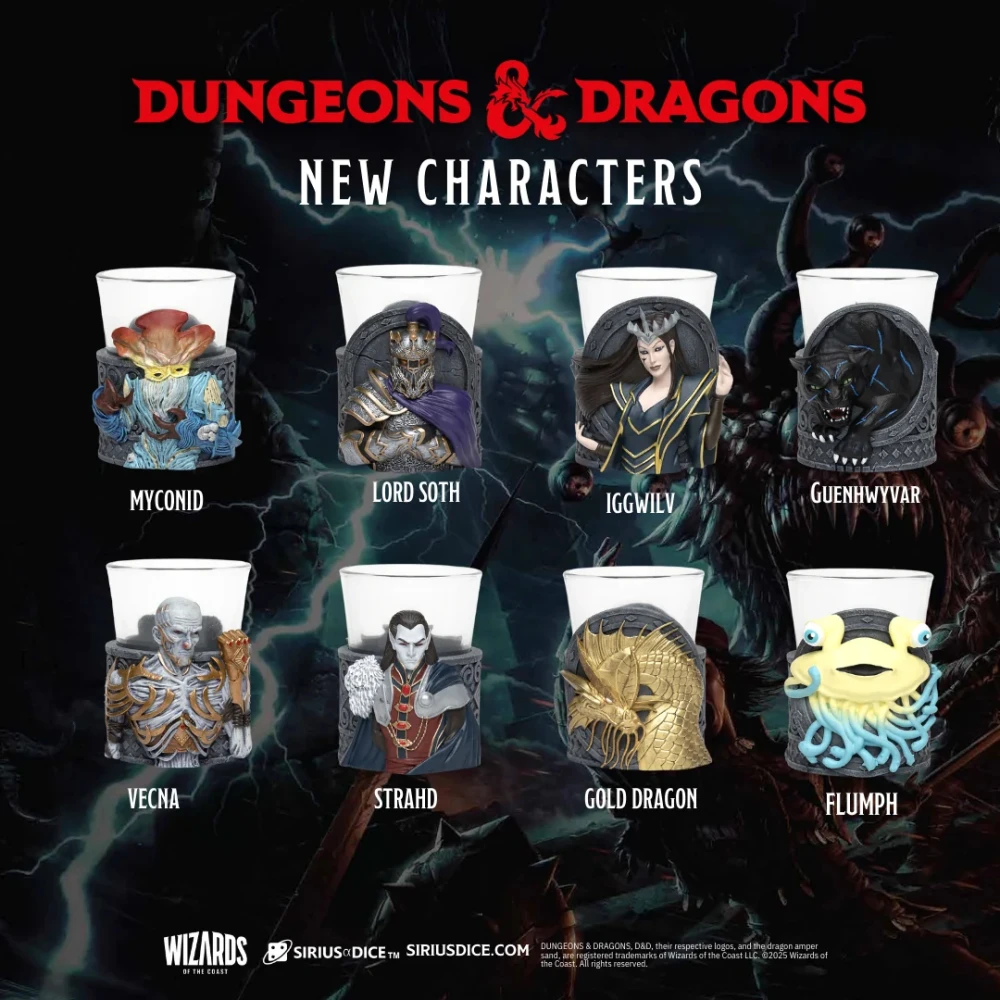Dungeons & Dragons - Mini Dice Cups (Wave 2)