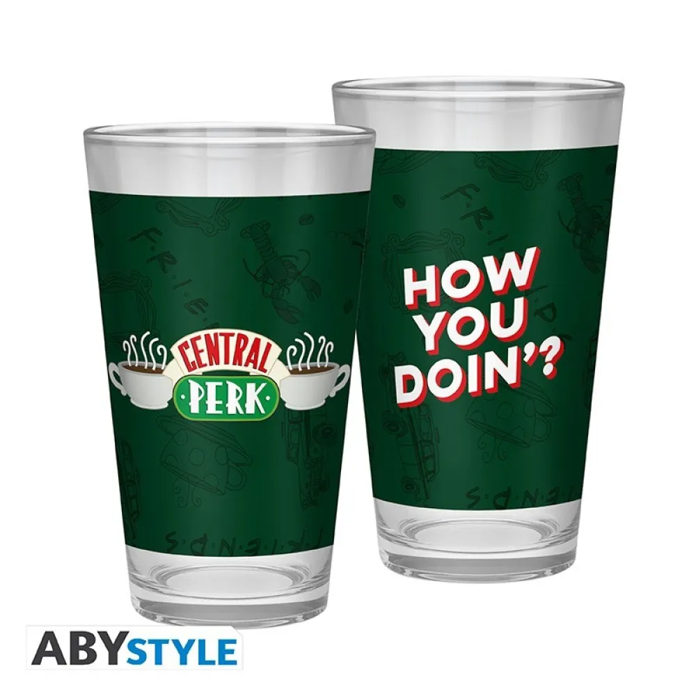 Friends Glass - Central Perk