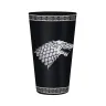 Pohár Game of Thrones - Stark Logo, čierny