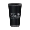 Pohár Game of Thrones - Stark Logo, čierny