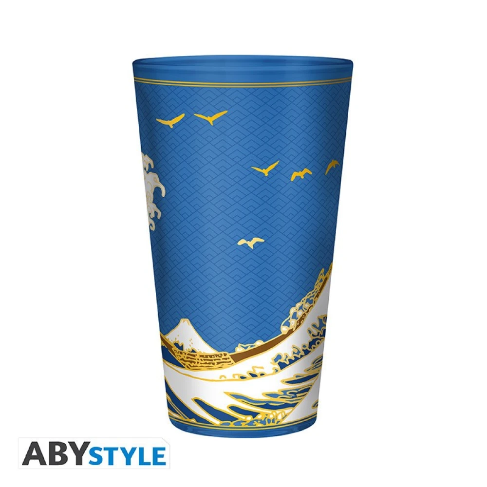 Hokusai Glass - Great Wave