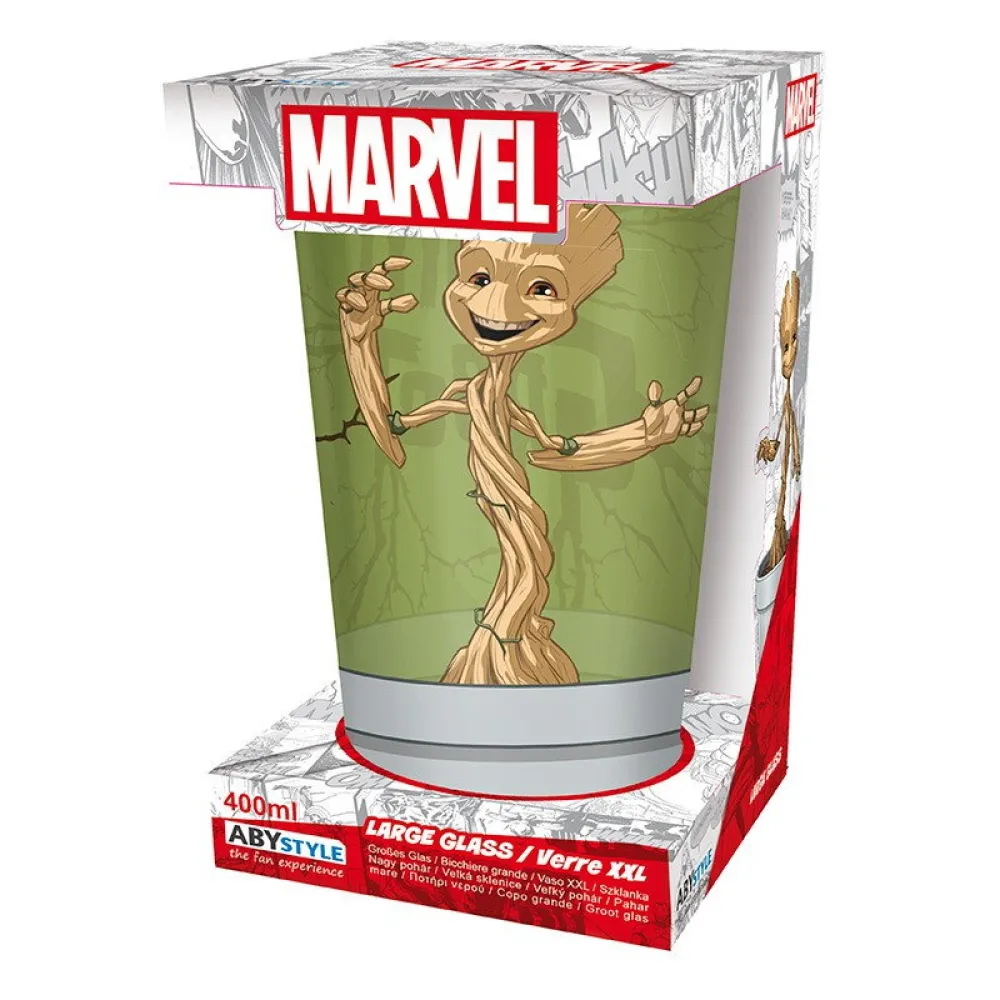Sklenice Marvel - Groot