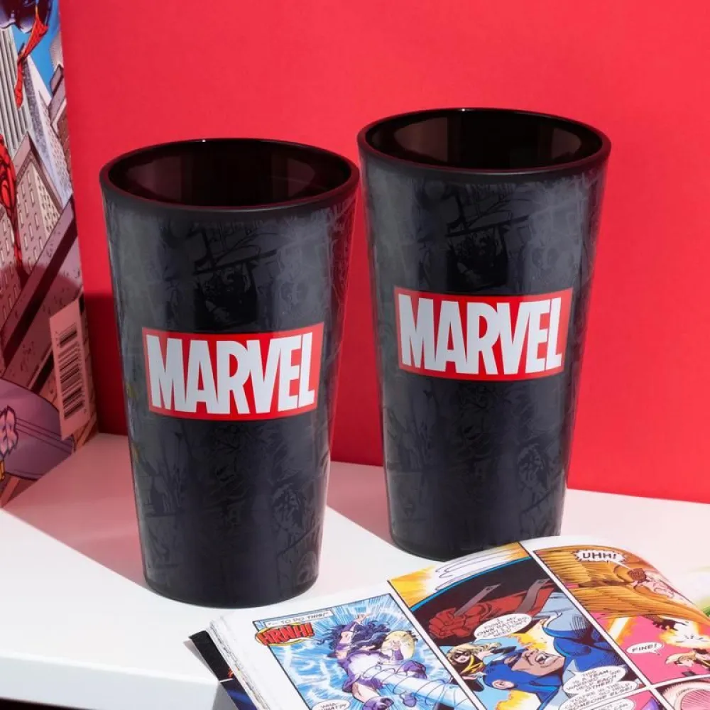 Marvel Glass - Logo