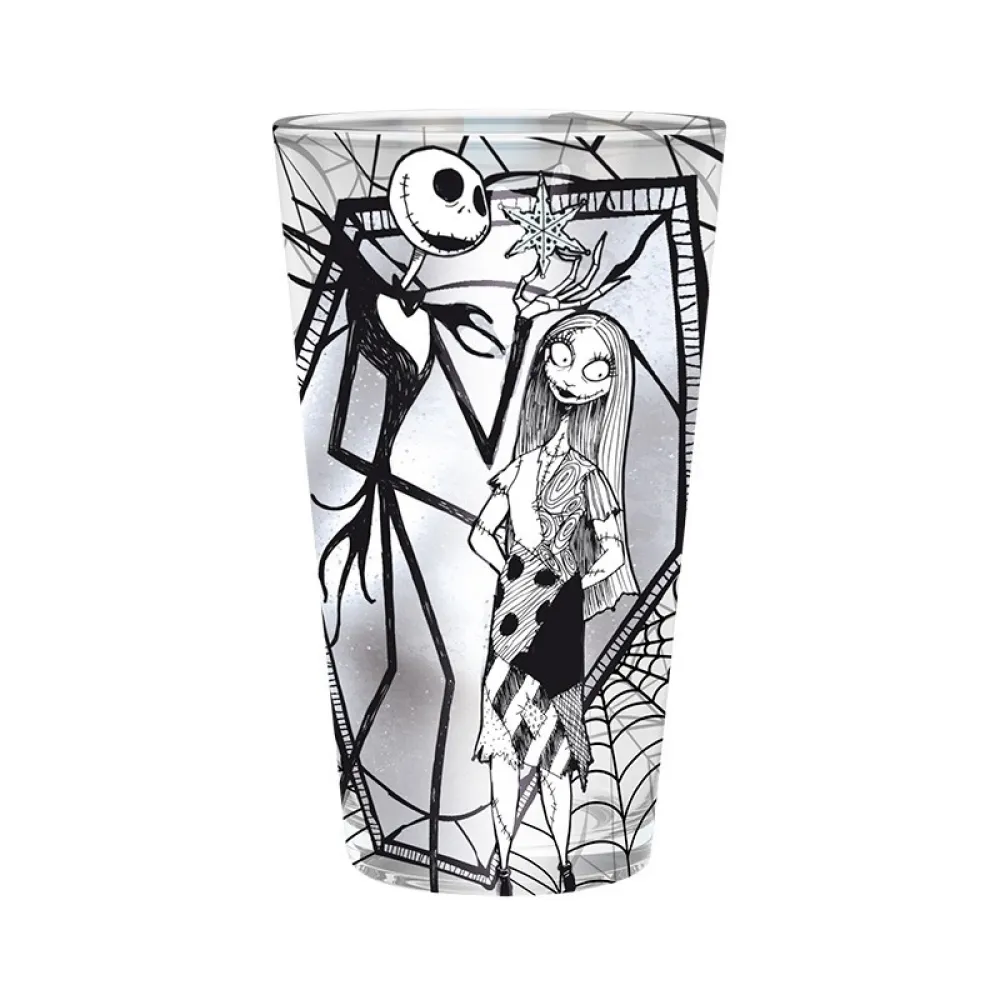 Sklenice Nightmare Before Christmas - Jack & Sally