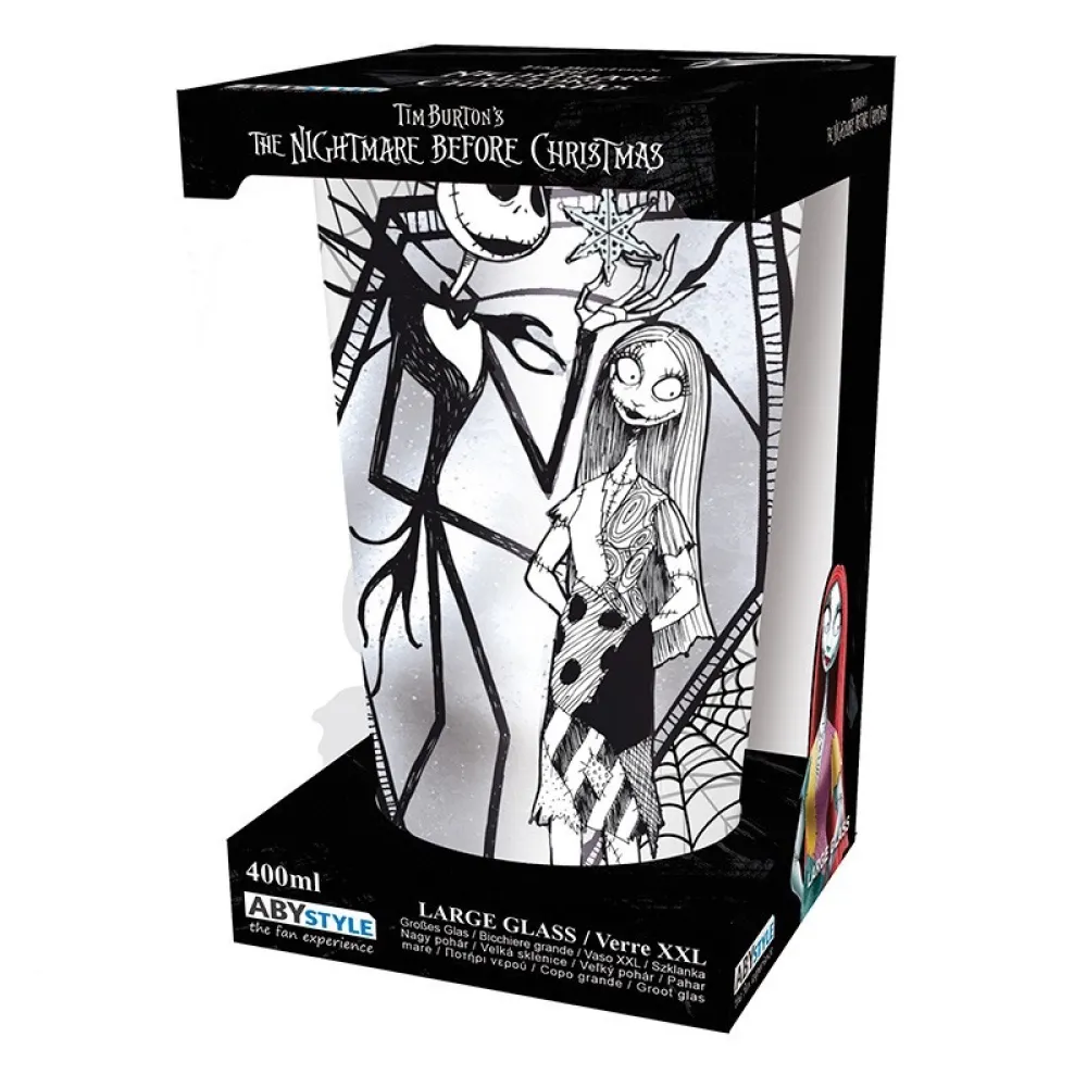 Sklenice Nightmare Before Christmas - Jack & Sally