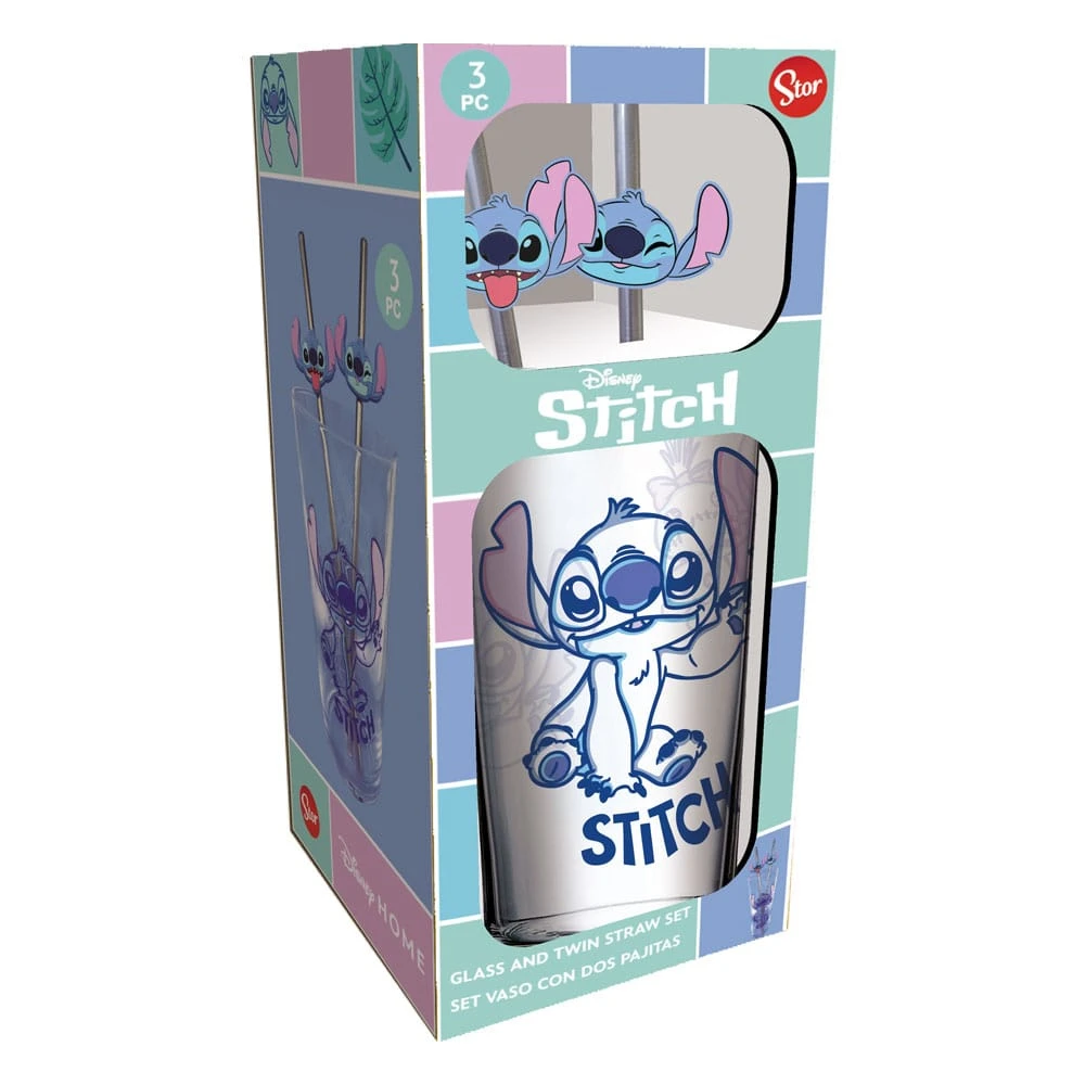 Poháre s slamkami Lilo & Stitch