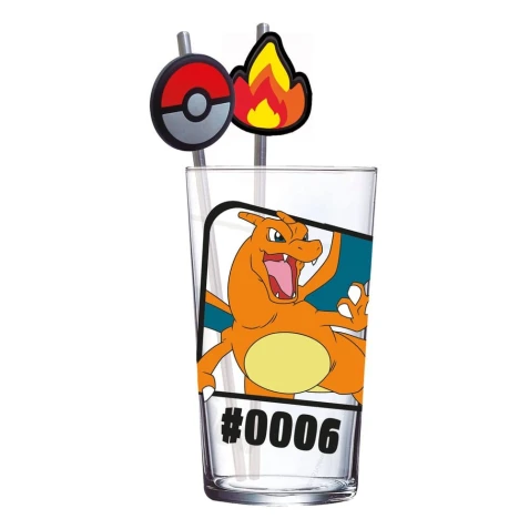Poháre so slamkami Pokémon - Charizard