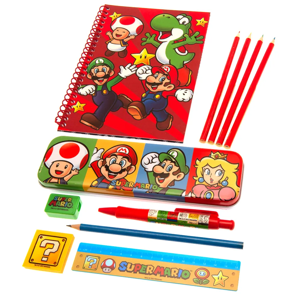 Super Mario Schulset - Core Colour Block
