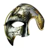 Škraboška Steampunk - Kovová tvár