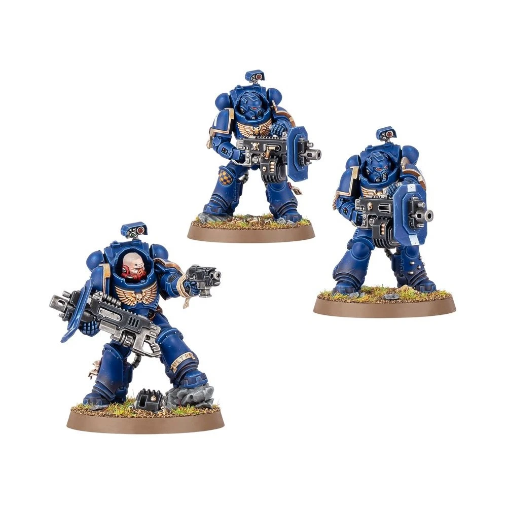 Warhammer 40000: Space Marines Eradicator Squad with Heavy Bolters