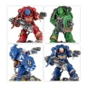 Warhammer 40000: Space Marines Eradicator Squad with Heavy Bolters