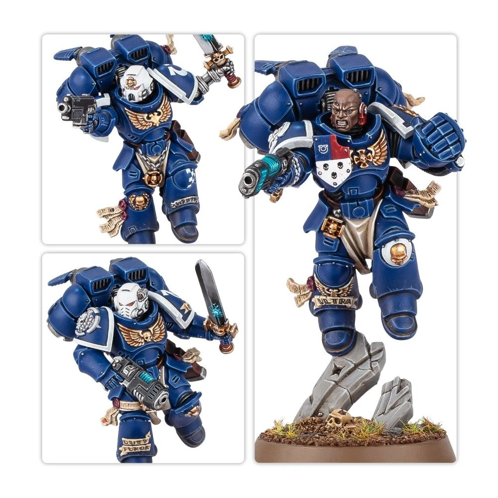 Warhammer 40000: Space Marines Vanguard Veteran Squad with Jump Packs