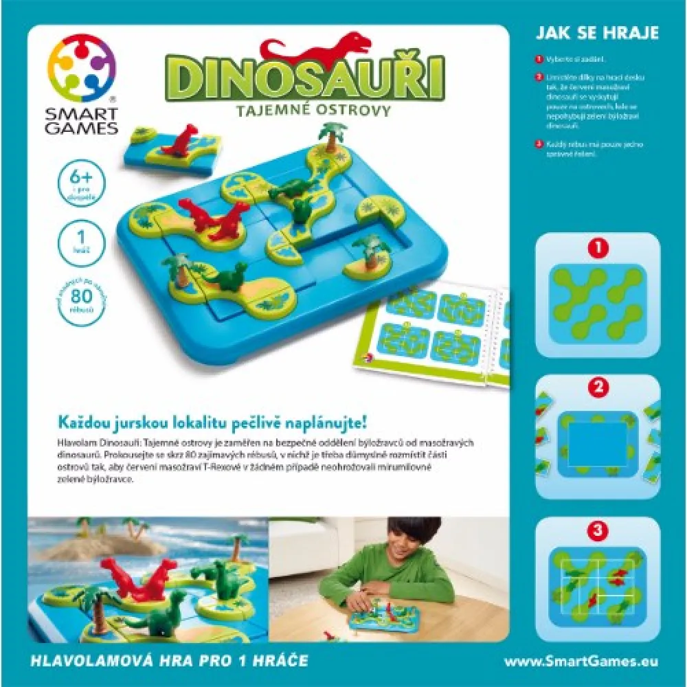 SMART: Dinosauři - Tajemné ostrovy
