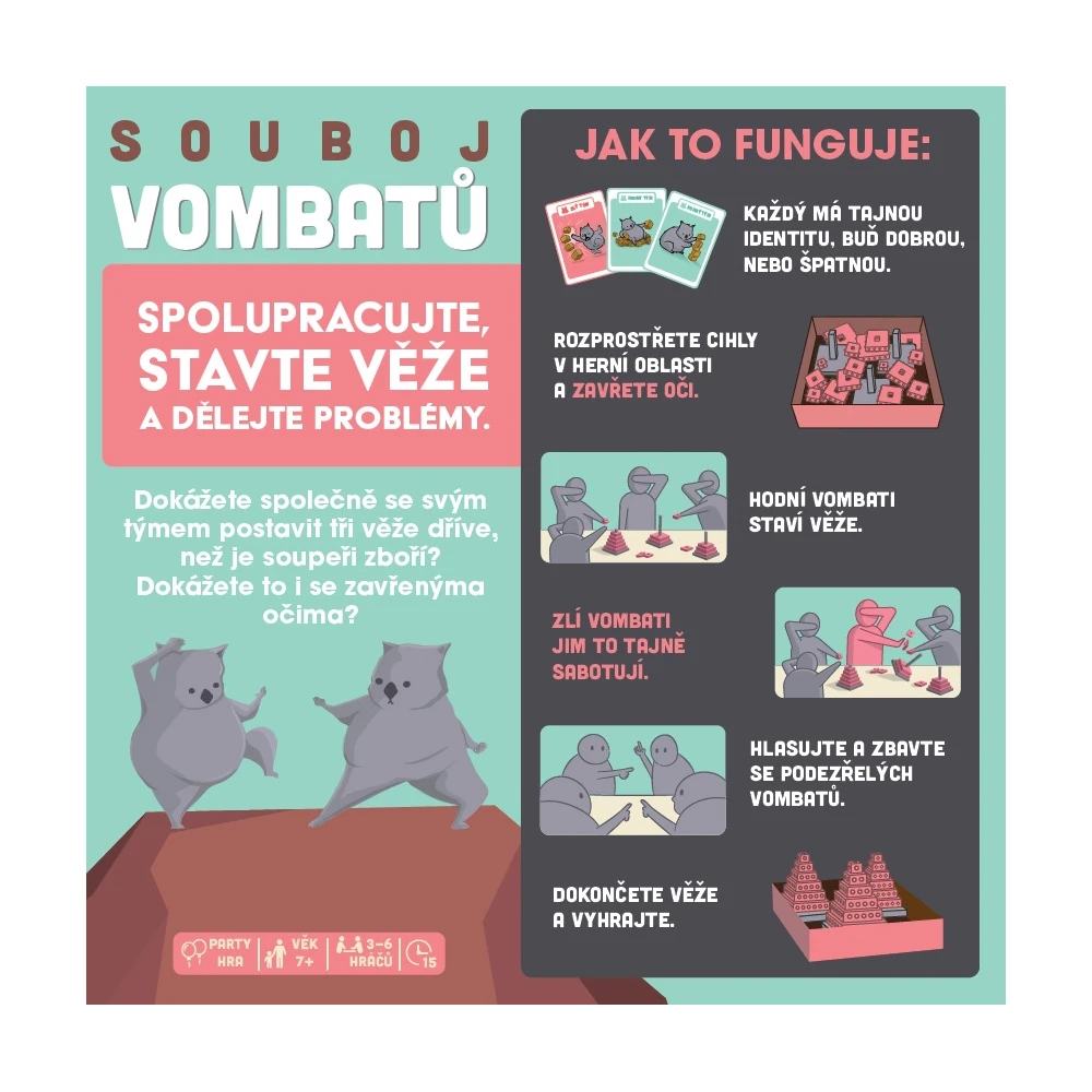 Souboj vombatů