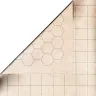 Súbojová podložka menšia, raster 2,5 cm