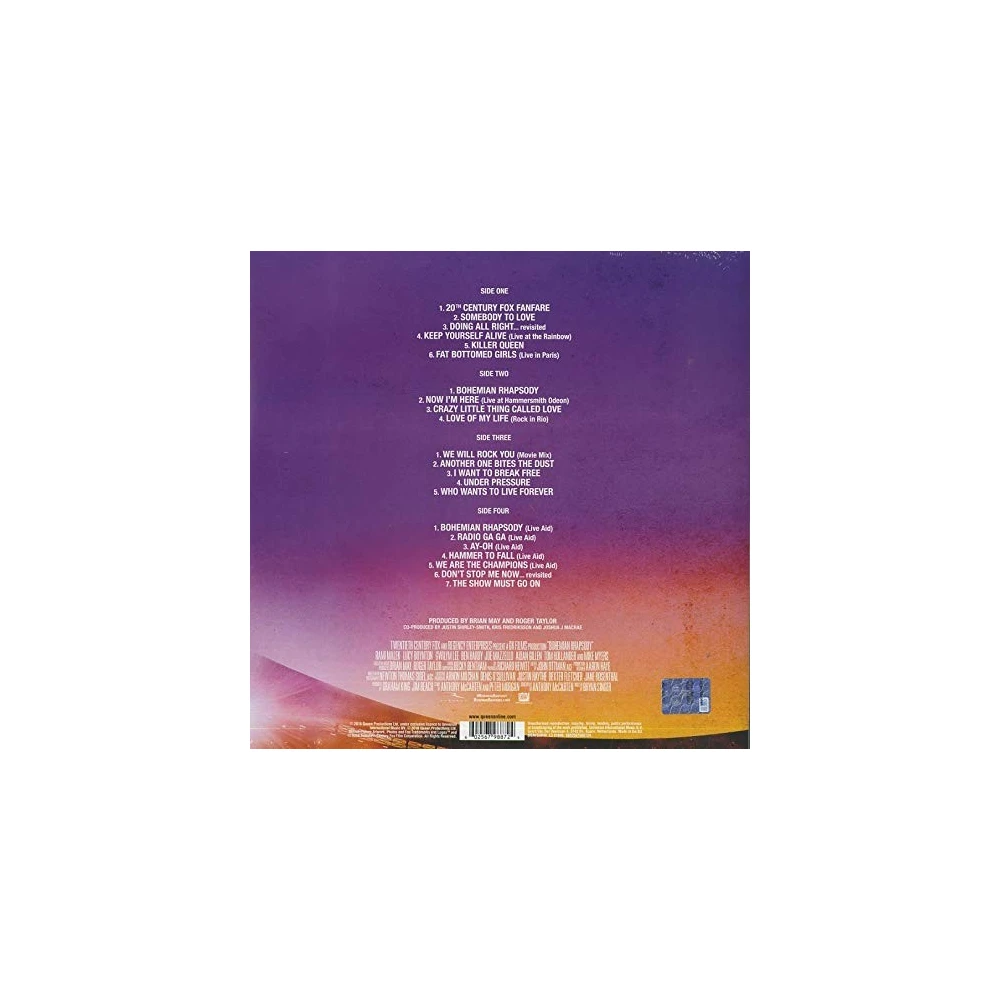 Bohemian Rhapsody Soundtrack (2 LP)