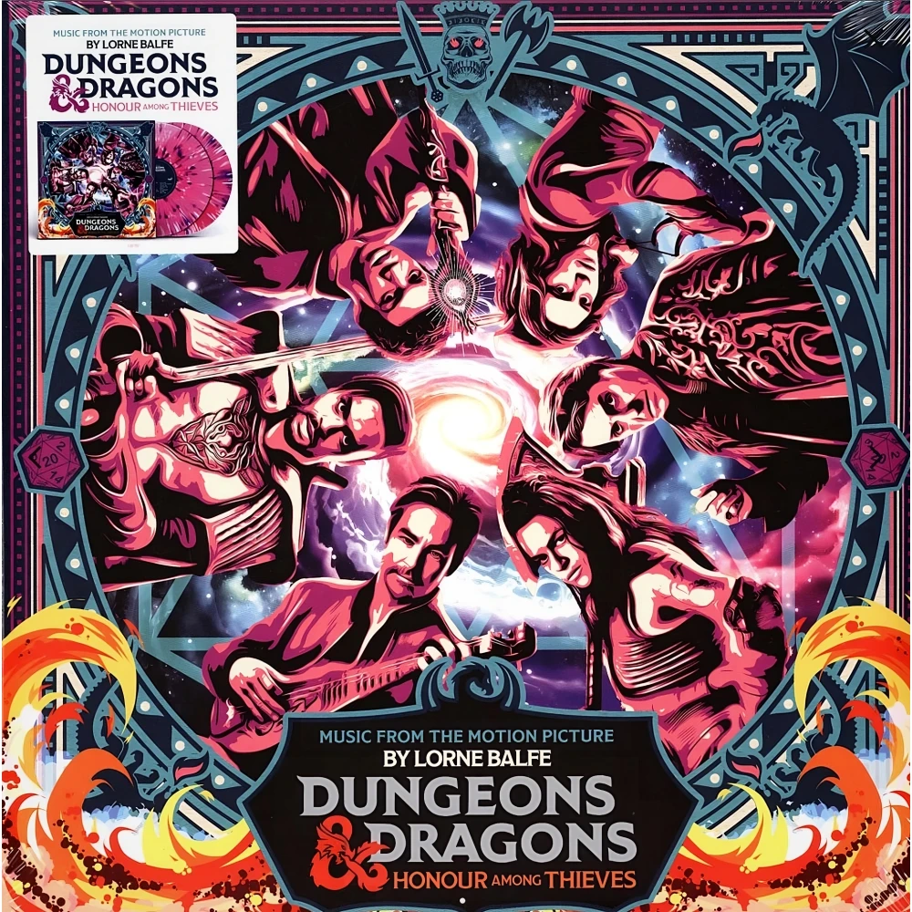Dungeons & Dragons: Honor Among Thieves Soundtrack (2 Pink LPs)