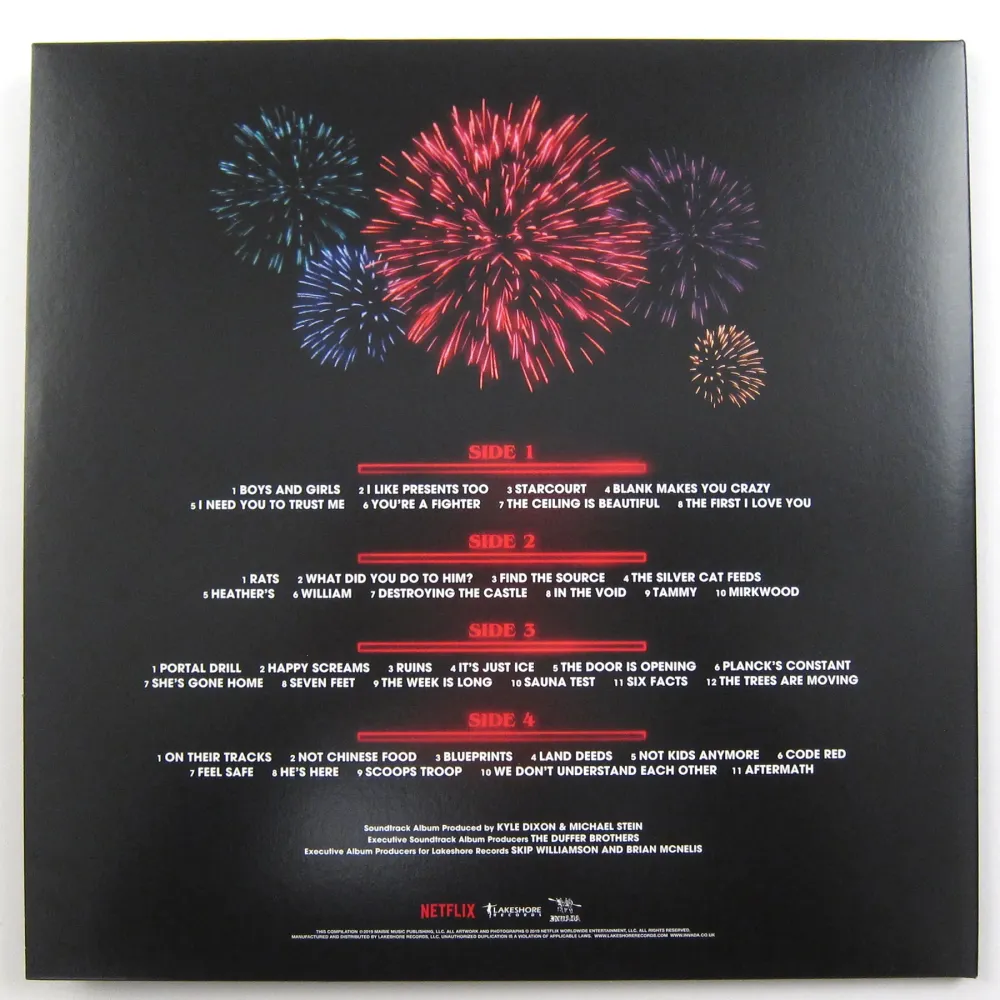 Soundtrack Stranger Things 3 (2 LP Firework Splatter)