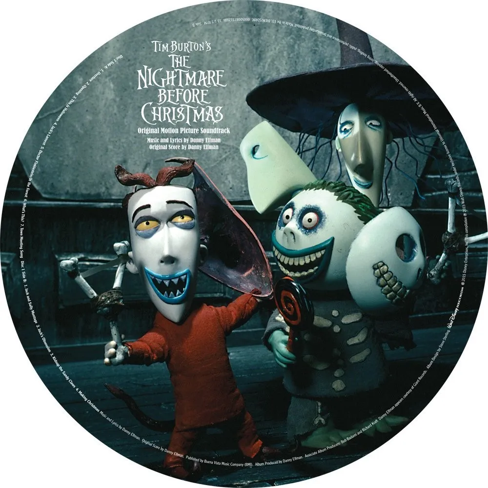 The Nightmare Before Christmas Soundtrack - Picture Disc (2 LP)
