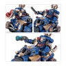 Warhammer 40000: Space Marines Captain on Bike