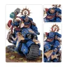 Warhammer 40000: Space Marines Captain on Bike