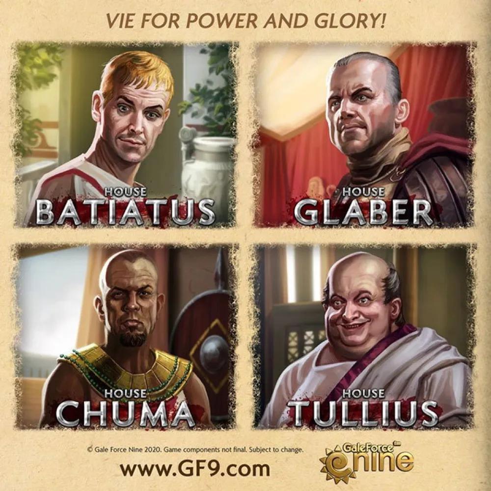 Spartacus: A Game of Blood and Treachery (second edition)