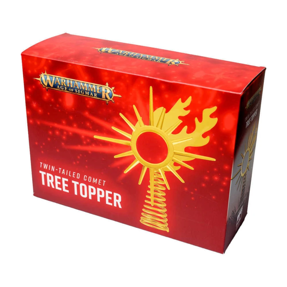 Warhammer Weihnachtsbaumspitze - Twin-Tailed Comet