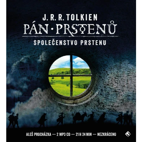 Pán prstenů: Společenstvo prstenu - audiokniha (2 CD)