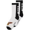 Pokémon Sports Socks - Black & White (3 pairs)