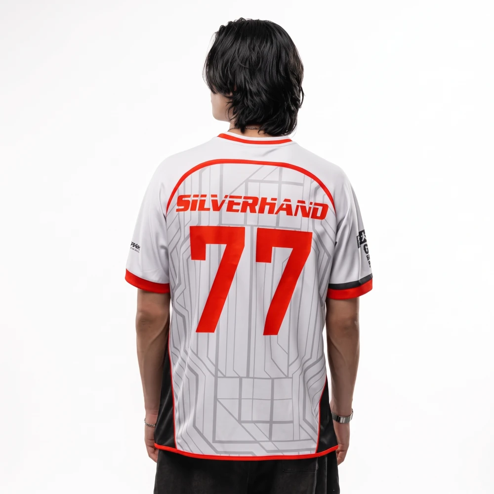 Sportovní tričko Cyberpunk 2077 - Silverhand Jersey