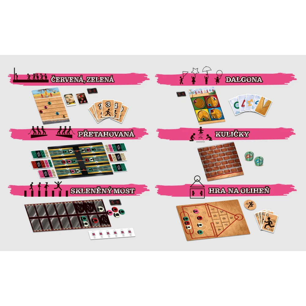 Squid Game - desková hra