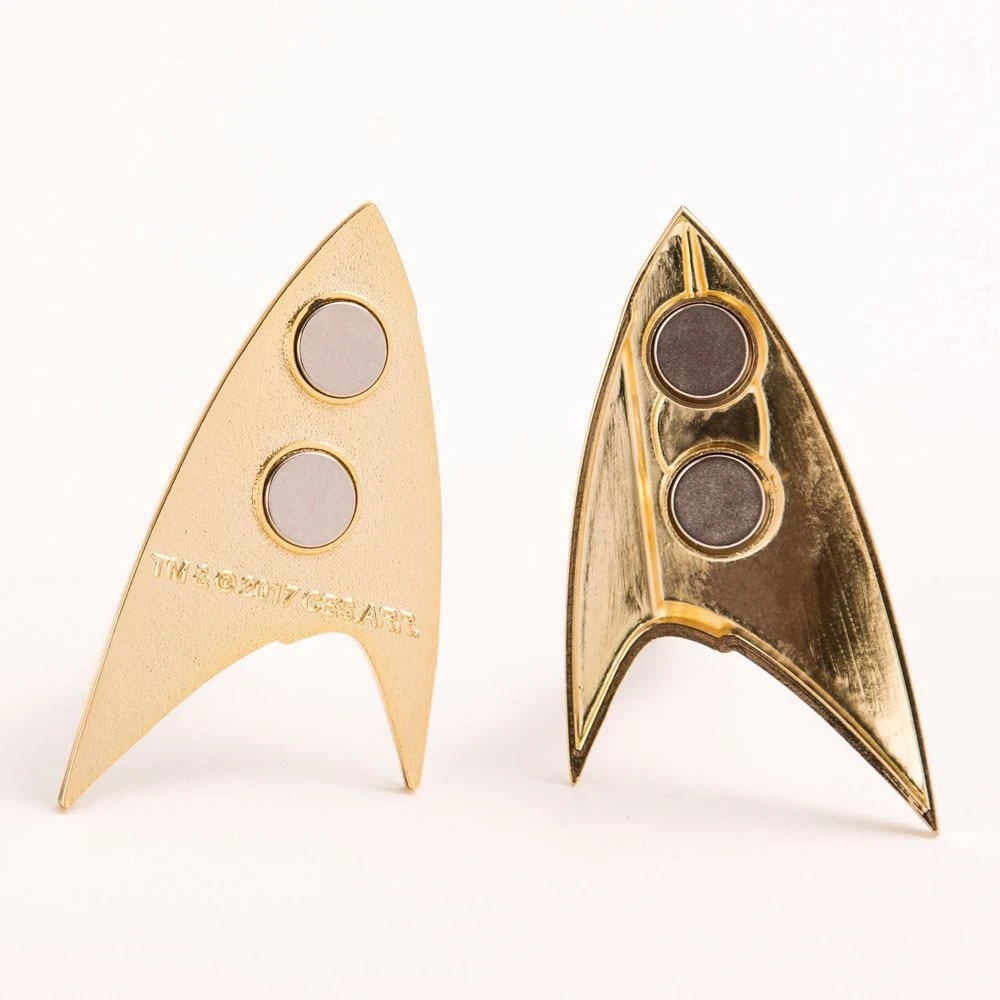 Star Trek Discovery - magnetický odznak velitelské divize